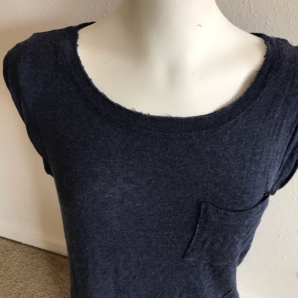 Splendid Soft Distressed Muscle Tank - Picture 3 of 4